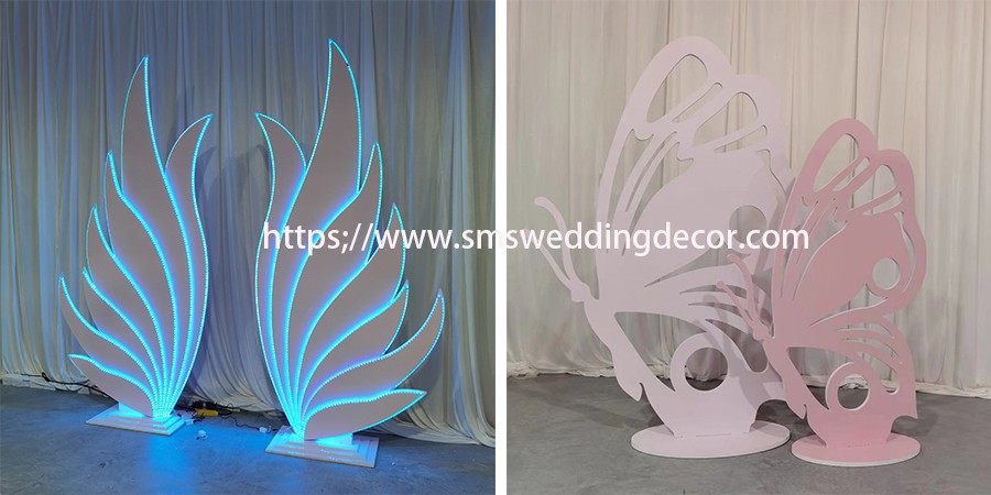 arch backdrop for wedding event