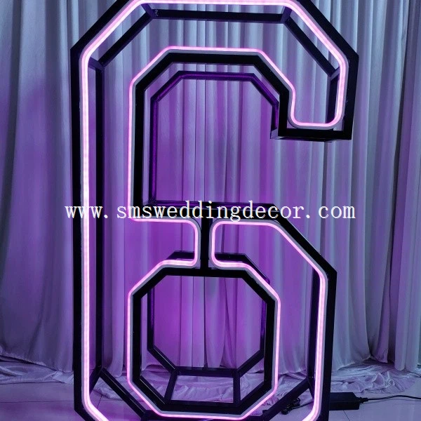big light up letters for wedding