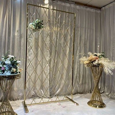 میٹل کینڈل وال بیک ڈراپ